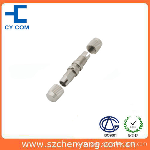DIN Singlemode Fiber Optic Adapter